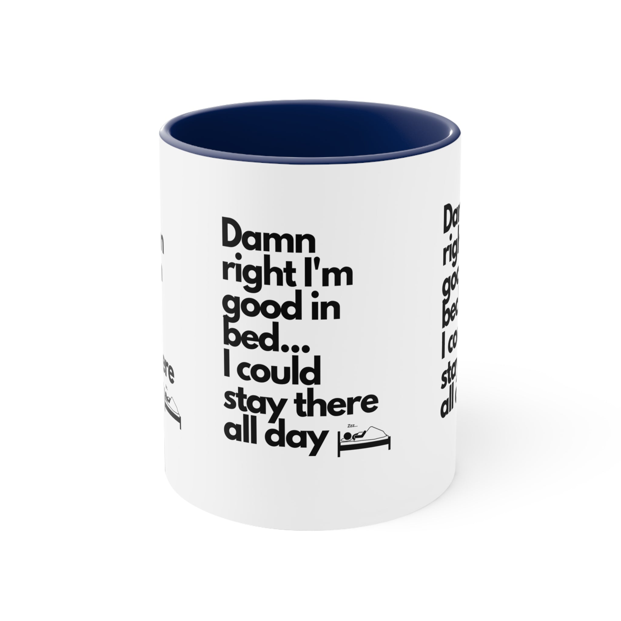 Good in Bed Accent Mug 11oz