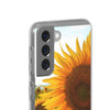 Sunflowers Flexi Clear Cases for Most Phone Types