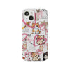 Cats Love White Flexi Clear Cases for Most Phone Types (FWS)