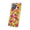 Graphic Dahlias 2 Flexi Cases for Most Phone Types