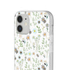 Graphic White Daisies Flexi Clear Cases for Most Phone Types (FWS)