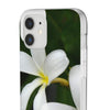 White Frangipanis Flexi Clear Cases for Most Phone Types (FWS)