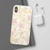 Pastel Frangipanis Yellow Flexi Clear Cases for Most Phone Types (FWS)
