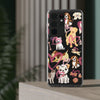 Dogs Love Black Flexi Clear Cases for Most Phone Types (FWS)