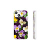 Spring Violas Flexi Clear Cases for Most Phone Types