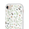 Graphic White Daisies Flexi Clear Cases for Most Phone Types (FWS)