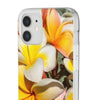 Floating Frangipanis 2 Flexi Clear Cases for Most Phone Types (FWS)