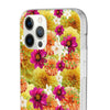 Graphic Dahlias 2 Flexi Cases for Most Phone Types (FWS)