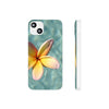 Floating Frangipani Flexi Clear Cases for Most Phone Types (FWS)
