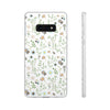 Graphic White Daisies Flexi Clear Cases for Most Phone Types (FWS)