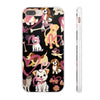 Dogs Love Black Flexi Clear Cases for Most Phone Types (FWS)