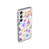 Floral White Flexi Clear Cases for Most Phone Types