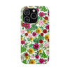 Graphic Dahlias Flexi Cases for Most Phone Types (FWS)