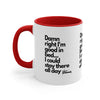 Good in Bed Accent Mug 11oz