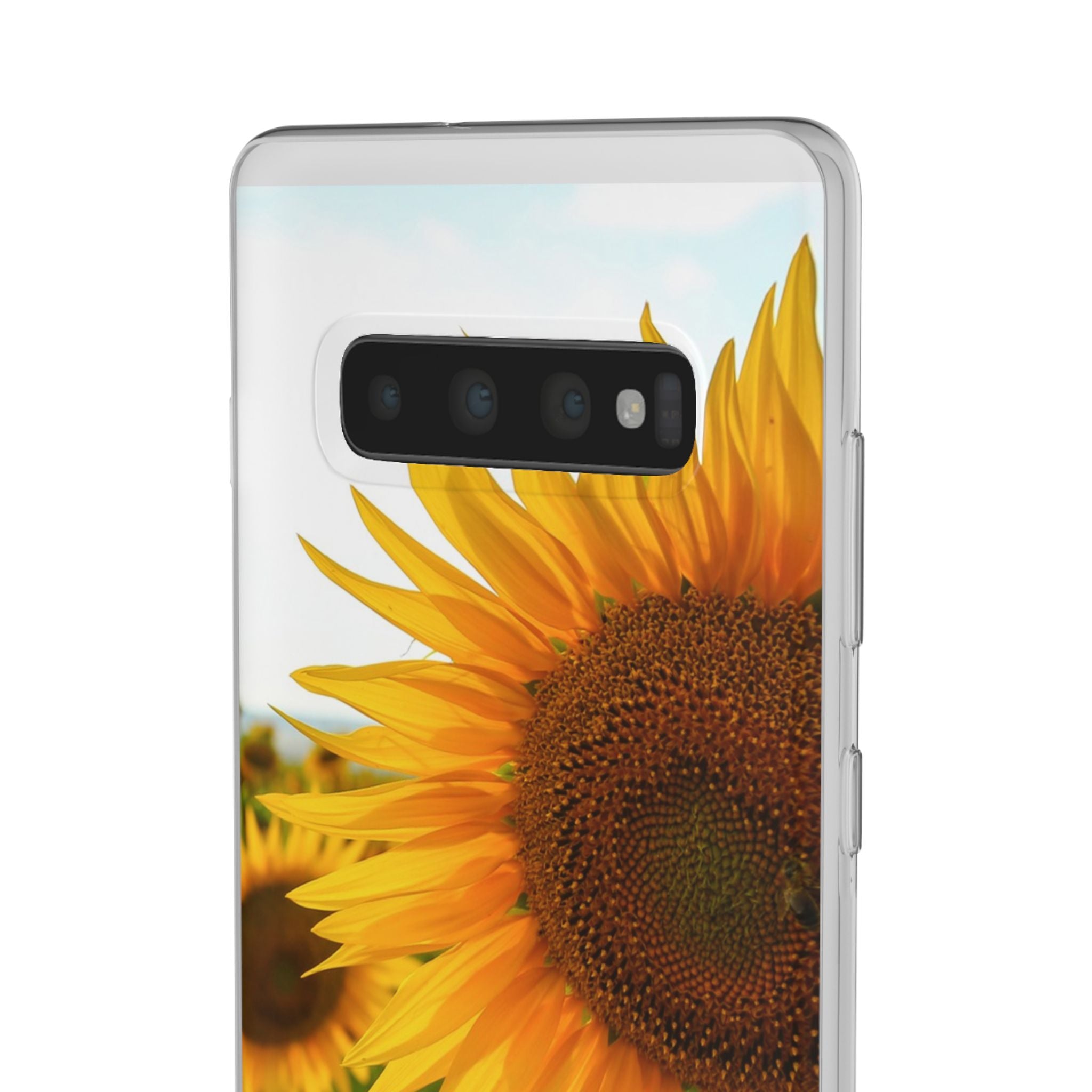 Sunflowers Flexi Clear Cases for Most Phone Types