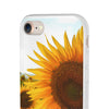 Sunflowers Flexi Clear Cases for Most Phone Types