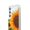 Sunflowers Flexi Clear Cases for Most Phone Types