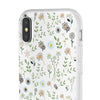 Graphic White Daisies Flexi Clear Cases for Most Phone Types (FWS)