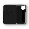 Colourful Feathers Wallet Style Phone Case Vegan Leather