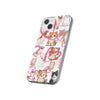 Cats Love White Flexi Clear Cases for Most Phone Types (FWS)