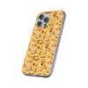 Happy Cake Yellow Flexi Clear Cases for Most Phone Types (FWS)