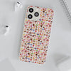 Happy Cake White Flexi Clear Cases for Most Phone Types (FWS)