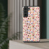 Happy Cake White Flexi Clear Cases for Most Phone Types (FWS)