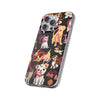 Dogs Love Black Flexi Clear Cases for Most Phone Types (FWS)