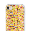 Happy Cake Yellow Flexi Clear Cases for Most Phone Types (FWS)