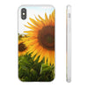 Sunflowers Flexi Clear Cases for Most Phone Types