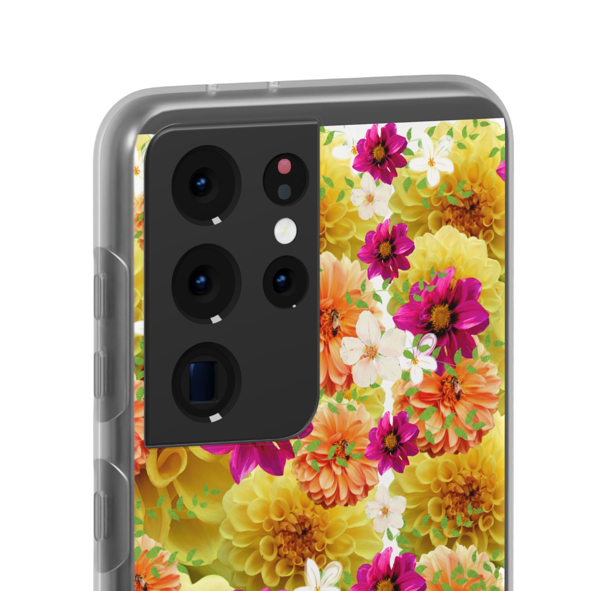 Graphic Dahlias 2 Flexi Cases for Most Phone Types (FWS)