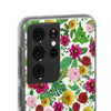 Graphic Dahlias Flexi Cases for Most Phone Types (FWS)