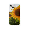 Sunflowers Flexi Clear Cases for Most Phone Types