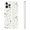 Graphic White Daisies Flexi Clear Cases for Most Phone Types (FWS)