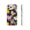 Spring Violas Flexi Clear Cases for Most Phone Types