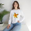 Single Frangipani Heavy Blend™ Crewneck Sweatshirt up to 3 XL