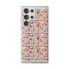 Happy Cake White Flexi Clear Cases for Most Phone Types (FWS)