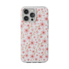 Japanese Pink Flowers White Flexi Clear Cases for Most Phone Types