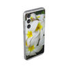 Fresh White Frangipanis Flexi Clear Cases for Most Phone Types (FWS)