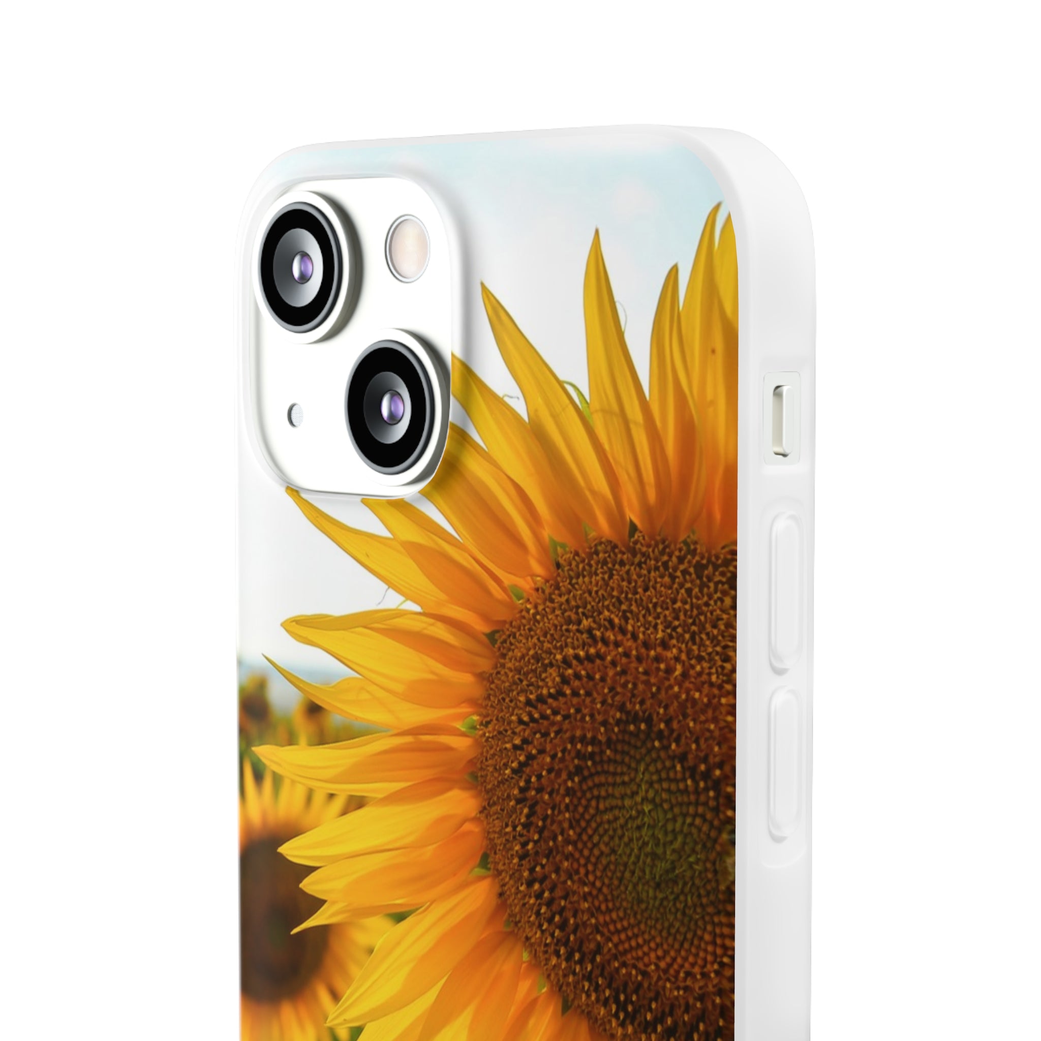 Sunflowers Flexi Clear Cases for Most Phone Types