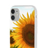 Sunflowers Flexi Clear Cases for Most Phone Types