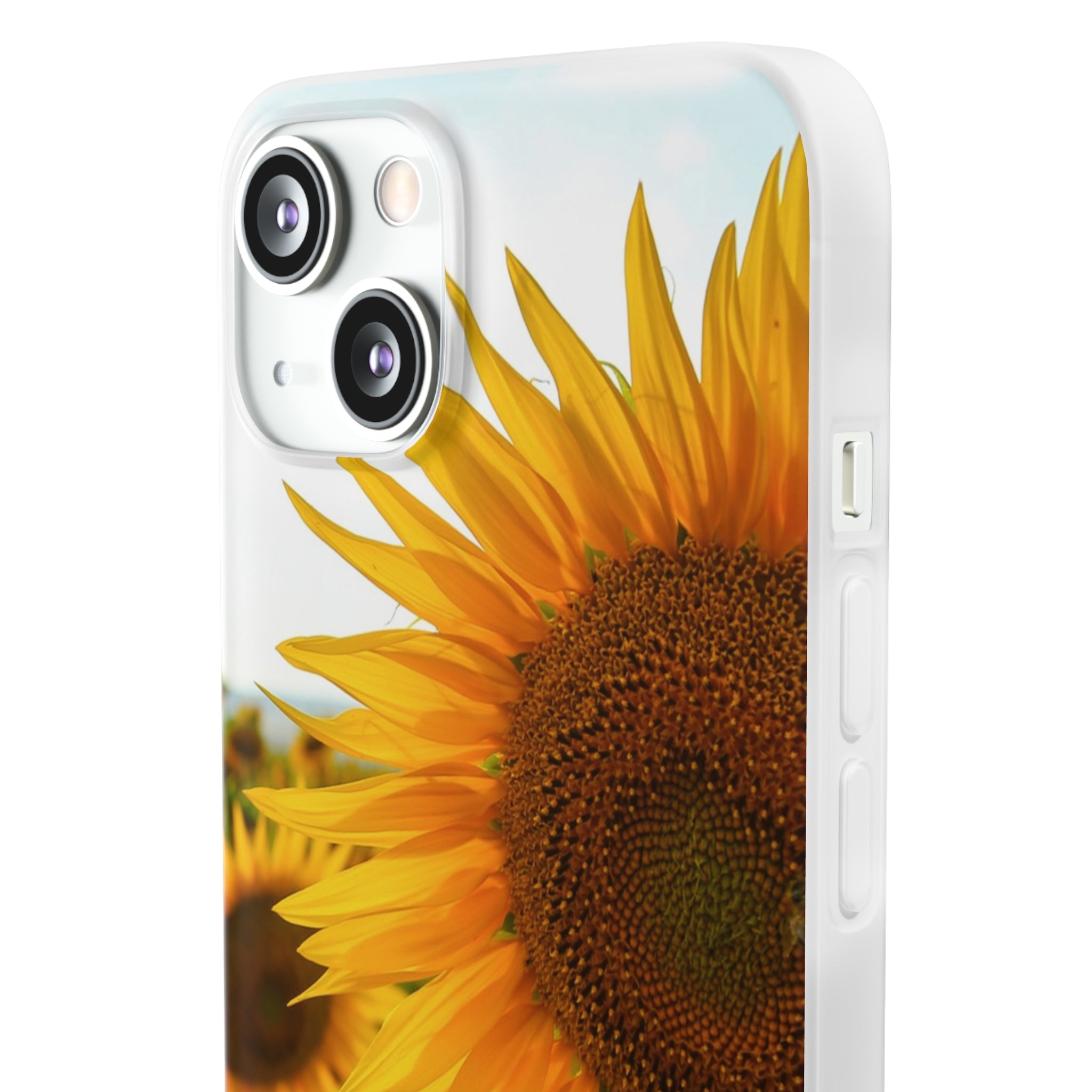 Sunflowers Flexi Clear Cases for Most Phone Types