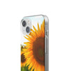 Sunflowers Flexi Clear Cases for Most Phone Types