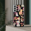 Dogs Love Black Flexi Clear Cases for Most Phone Types (FWS)