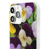 Spring Violas Flexi Clear Cases for Most Phone Types