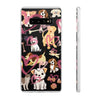 Dogs Love Black Flexi Clear Cases for Most Phone Types (FWS)