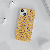 Happy Cake Yellow Flexi Clear Cases for Most Phone Types (FWS)