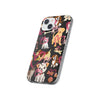 Dogs Love Black Flexi Clear Cases for Most Phone Types (FWS)