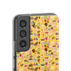 Happy Cake Yellow Flexi Clear Cases for Most Phone Types (FWS)