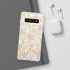 Pastel Frangipanis Yellow Flexi Clear Cases for Most Phone Types (FWS)